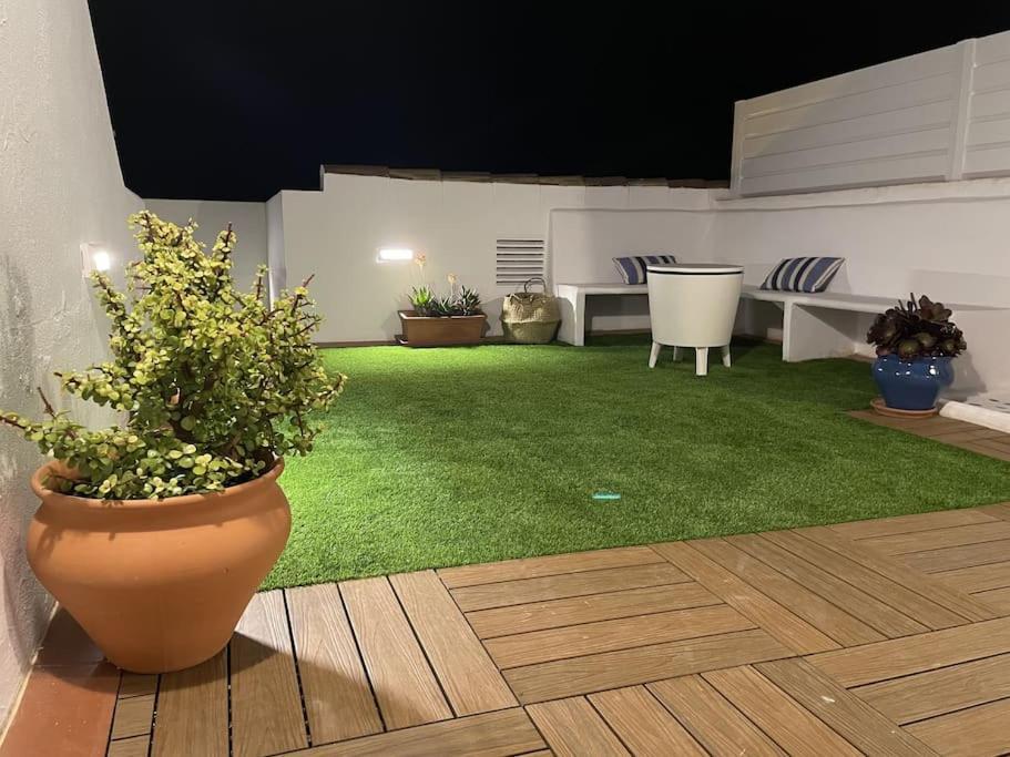 Casa Lola Conil, Azotea Al Mar Y Parking Solo Familias O Parejas Villa Conil De La Frontera Buitenkant foto