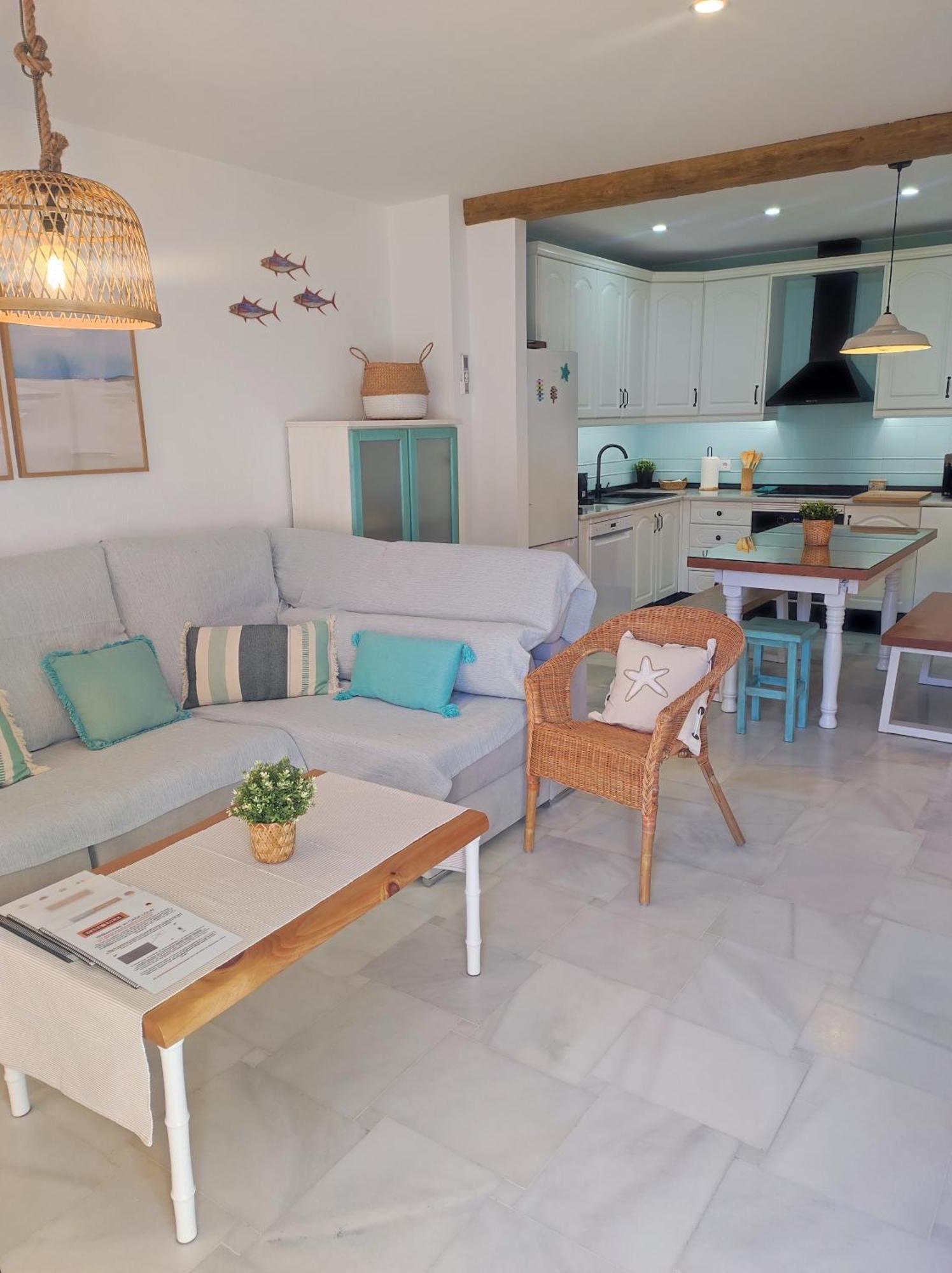 Casa Lola Conil, Azotea Al Mar Y Parking Solo Familias O Parejas Villa Conil De La Frontera Buitenkant foto